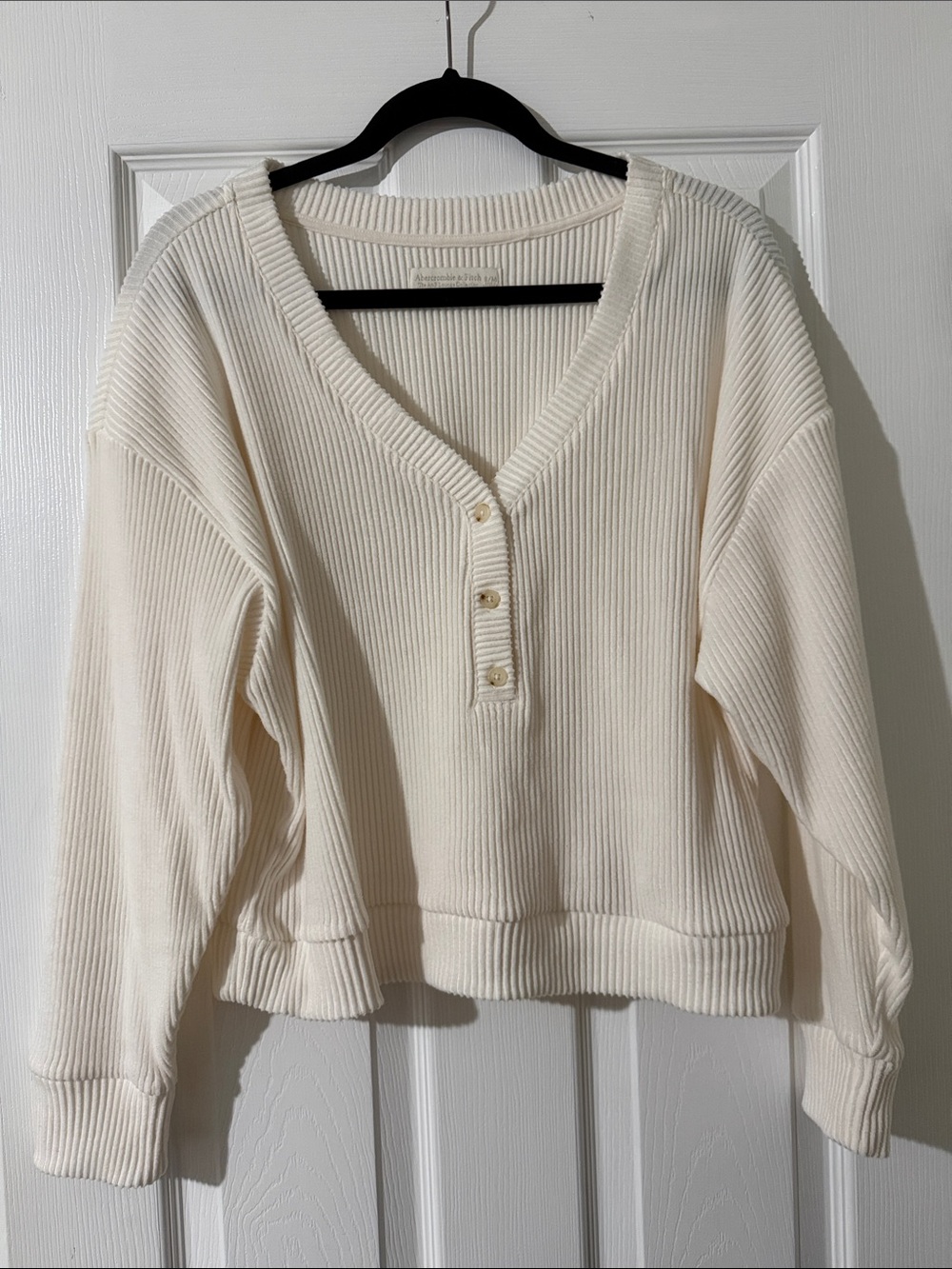 Abercrombie & Fitch The Lounge Collection Ribbed Henley